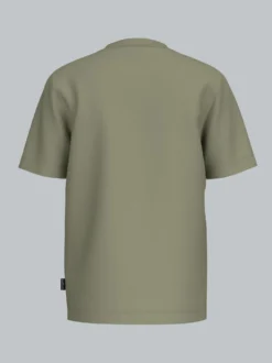 T-Shirt mit Printmotiv "Moto Cross" Salbei