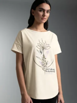 T-Shirt mit Printmotiv 
