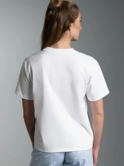 T-Shirt mit Printmotiv "Summer" Weiss