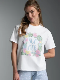 T-Shirt mit Printmotiv 