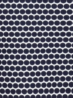 T-Shirt mit schickem Pünktchen-Muster Navy