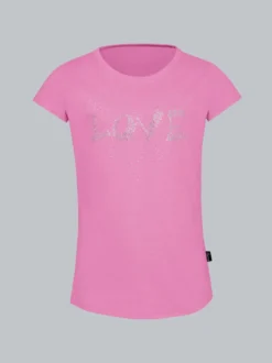 T-Shirt mit süßen Glitzersteinchen Candy