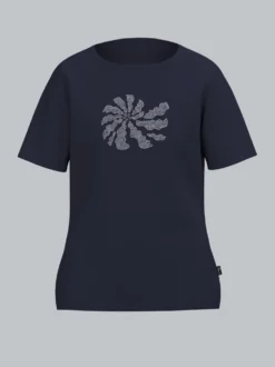 T-Shirt mit Strass Motiv 