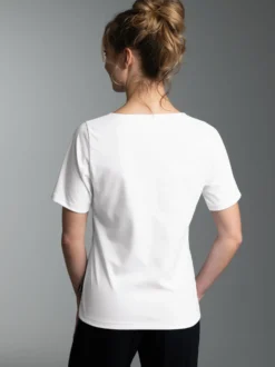 T-Shirt mit Strass Motiv 