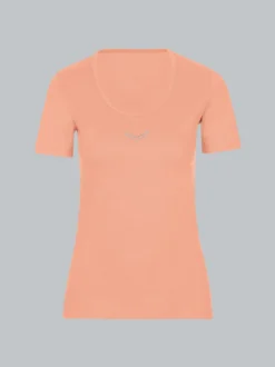 T-Shirt mit Swarovski® Kristallen Puder