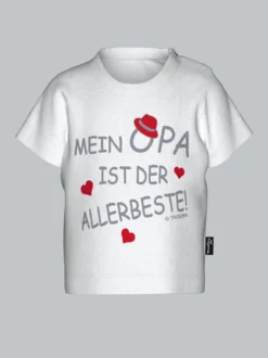 T-Shirt Opas Liebling Weiss
