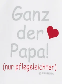 T-Shirt Papas Liebling Weiss