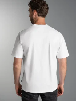T-Shirt trigema Affe Charly Skateboard Weiss