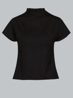 Turtleneck Shirt Schwarz