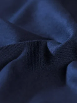 V-Shirt aus 100% Biobaumwolle Navy-C2C