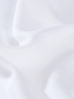 V-Shirt aus 100% Lyocell Weiss