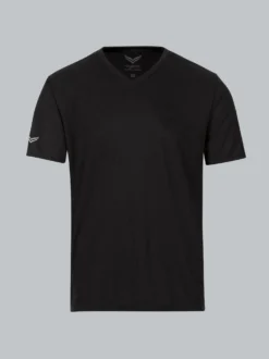 V-Shirt COOLMAX® Schwarz