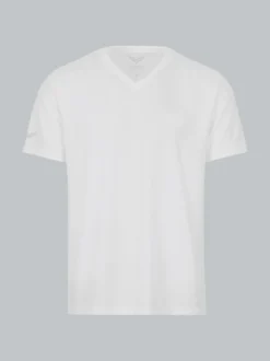V-Shirt COOLMAX® Weiss