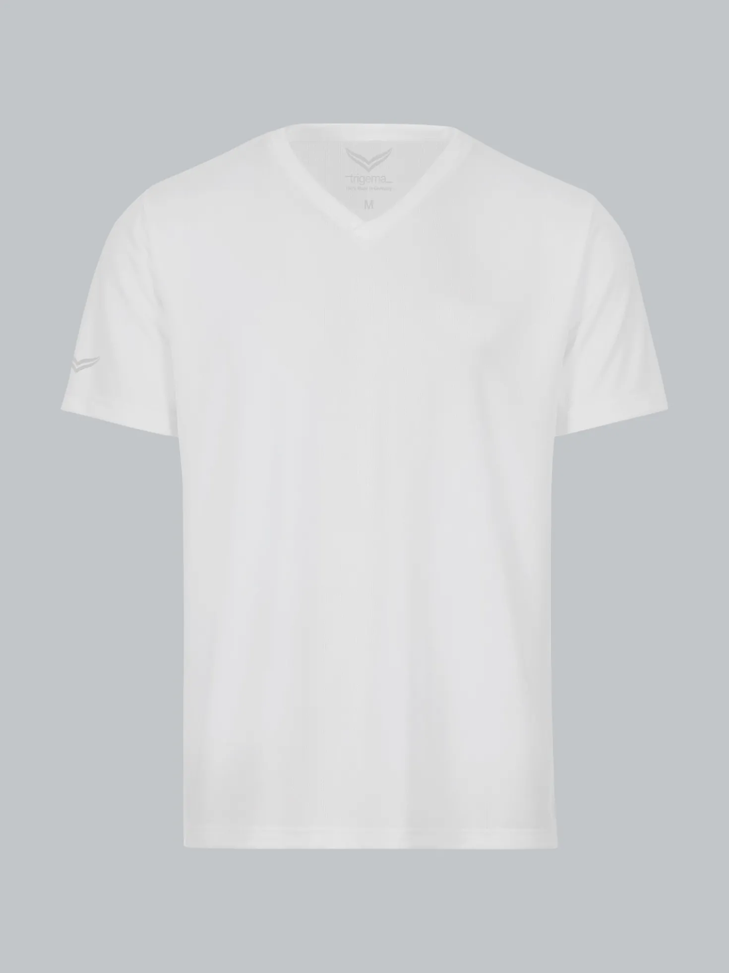 V-Shirt COOLMAX® Weiss