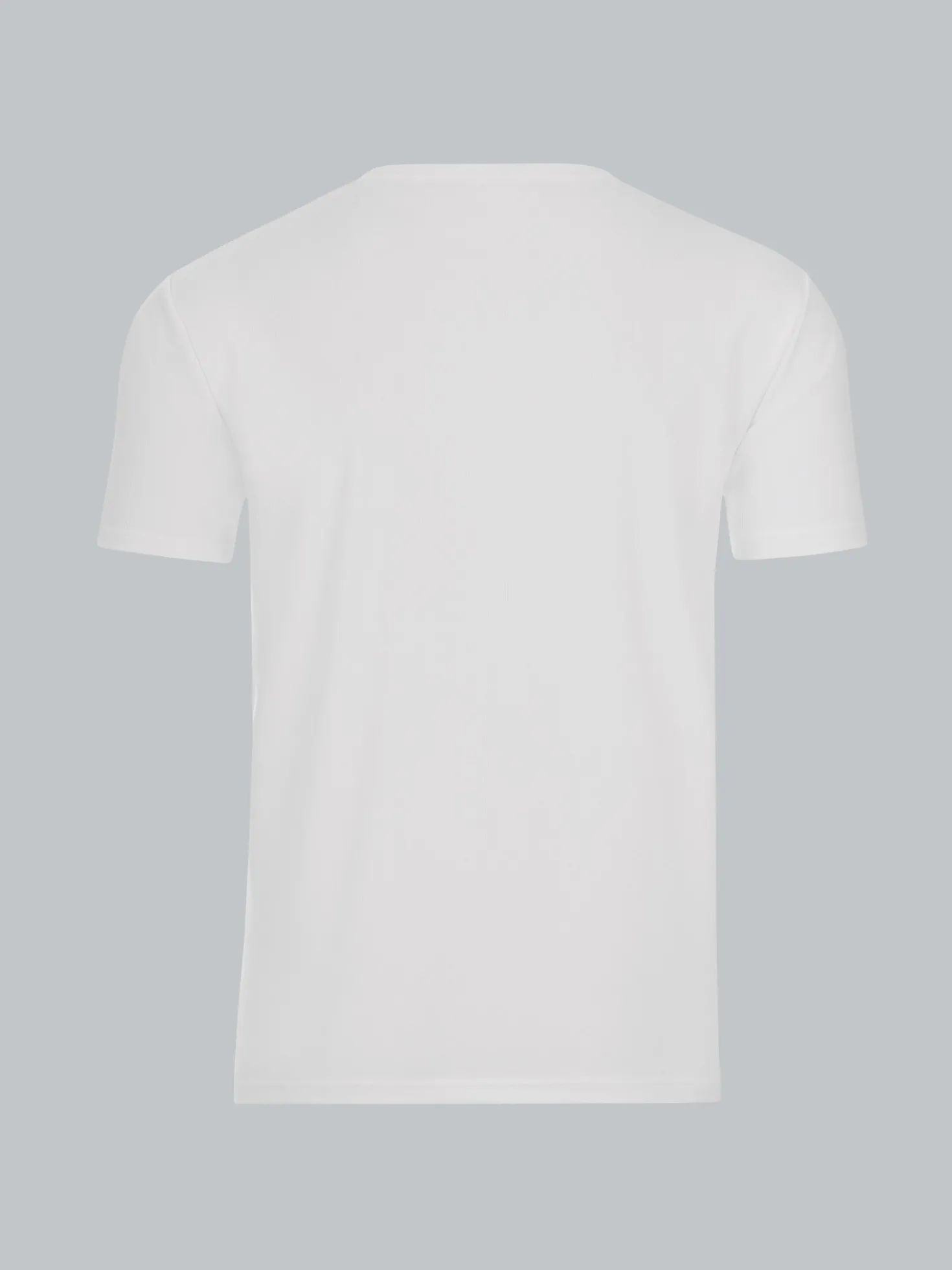 V-Shirt COOLMAX® Weiss