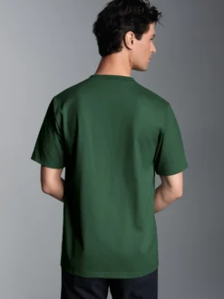 V-Shirt DELUXE Baumwolle Efeu