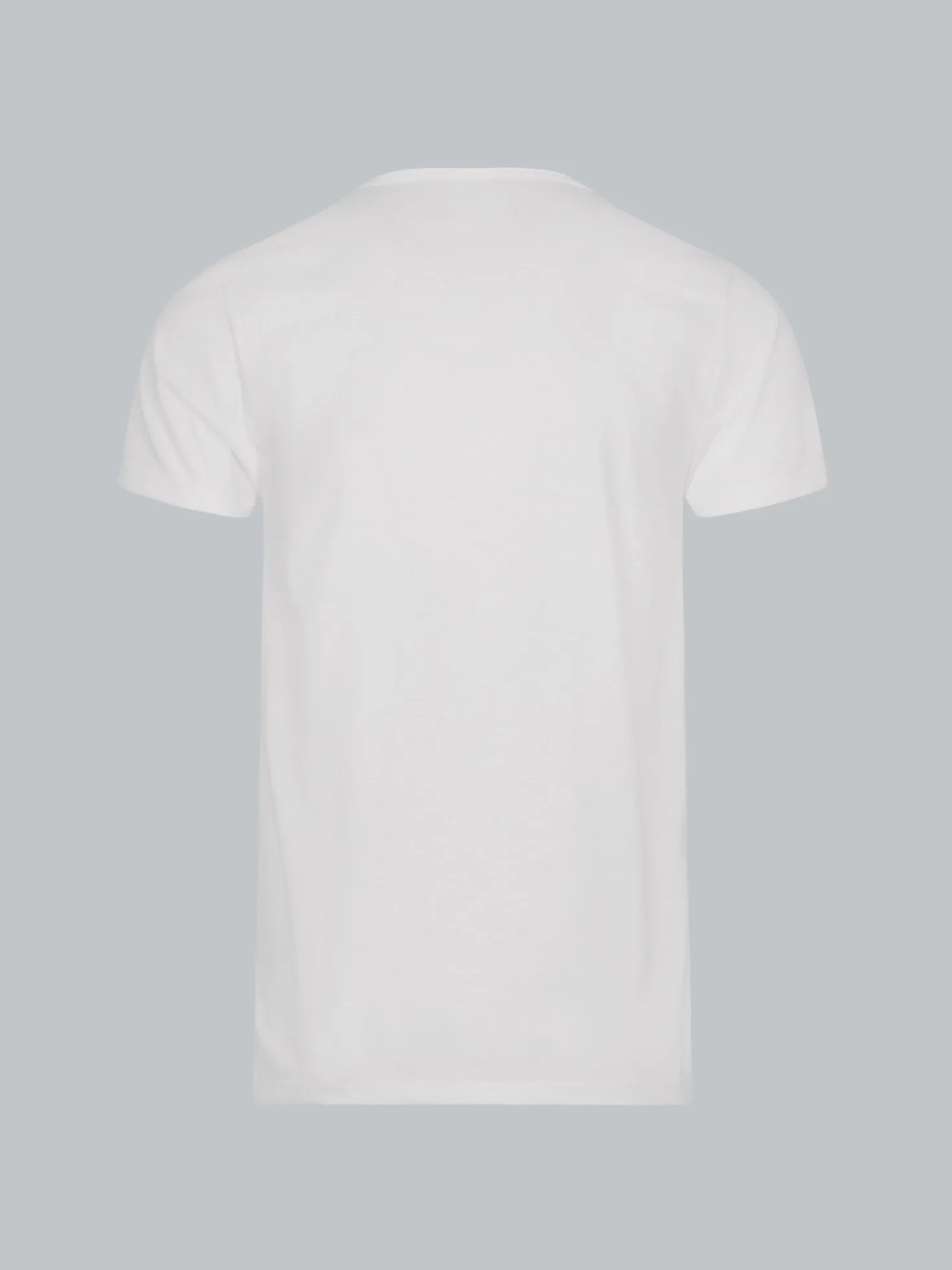 V-Shirt Slim Fit Weiss
