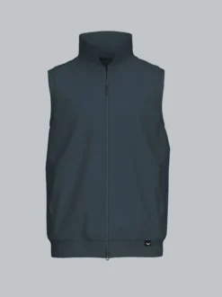 Weste aus bequemem Sweat-Material Anthrazit