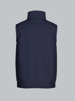 Weste aus bequemem Sweat-Material Navy