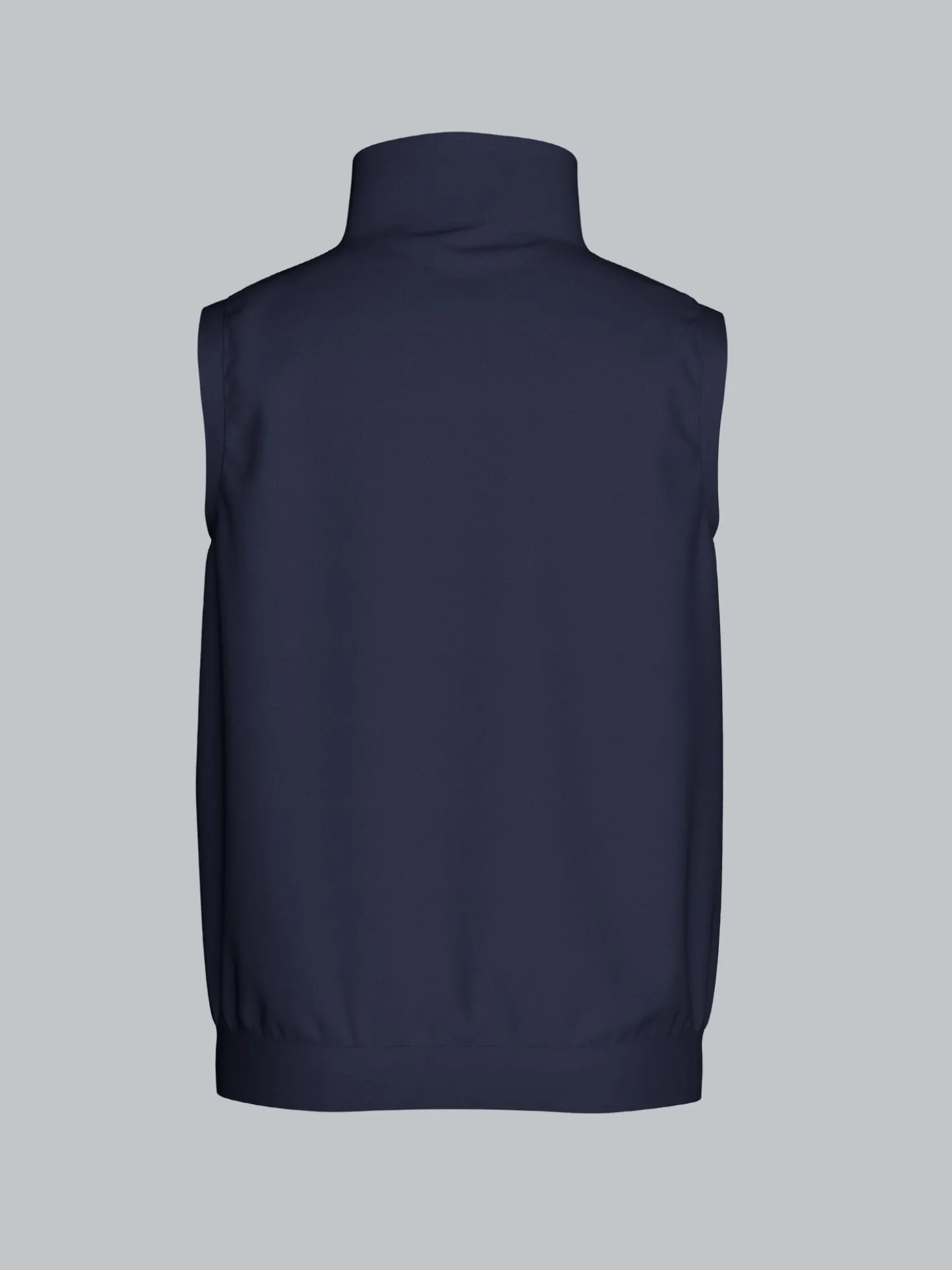 Weste aus bequemem Sweat-Material Navy