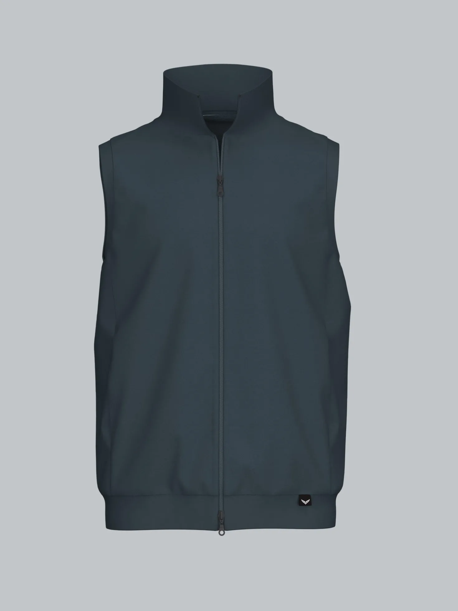 Weste aus bequemem Sweat-Material Anthrazit