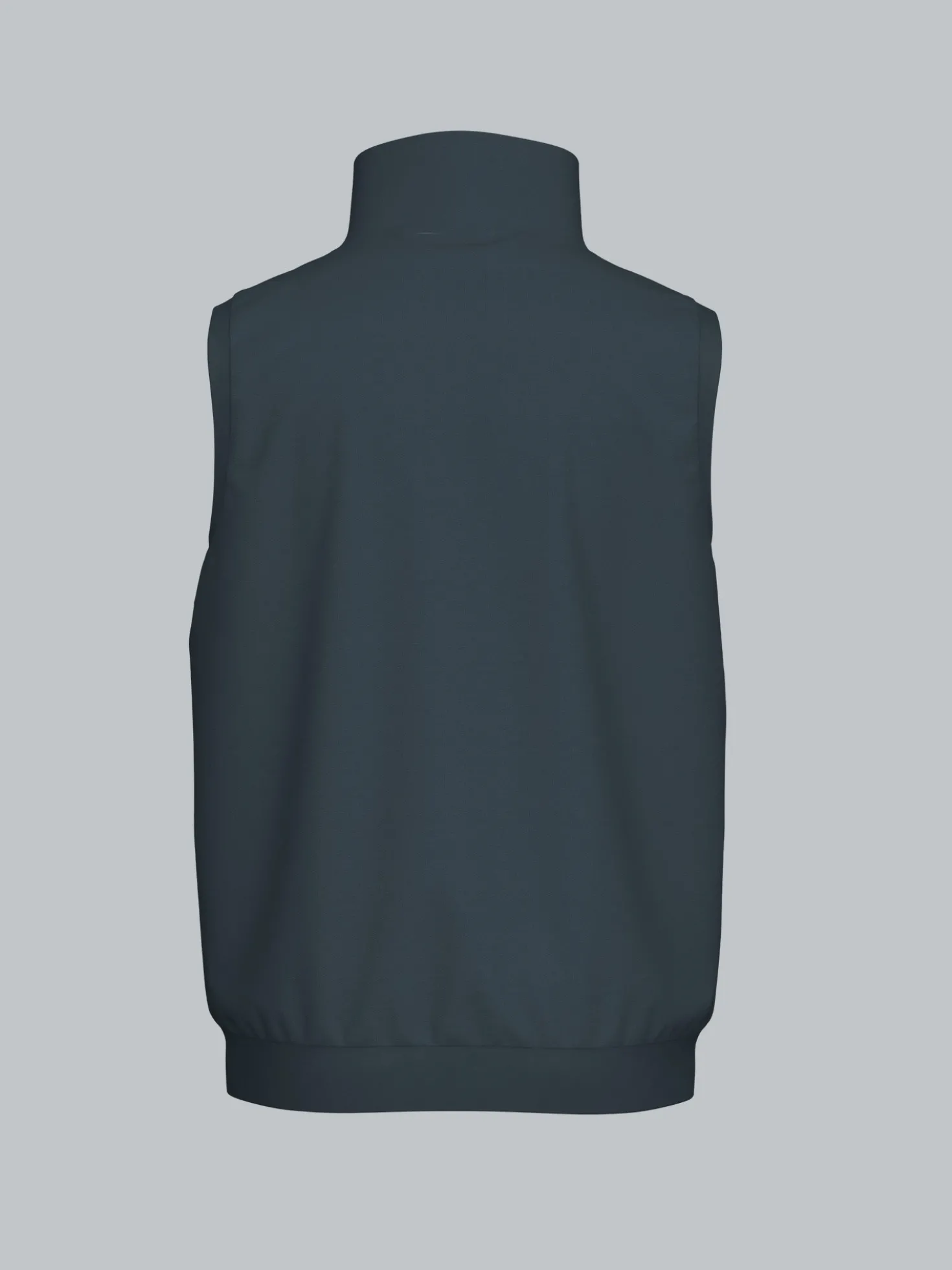 Weste aus bequemem Sweat-Material Anthrazit