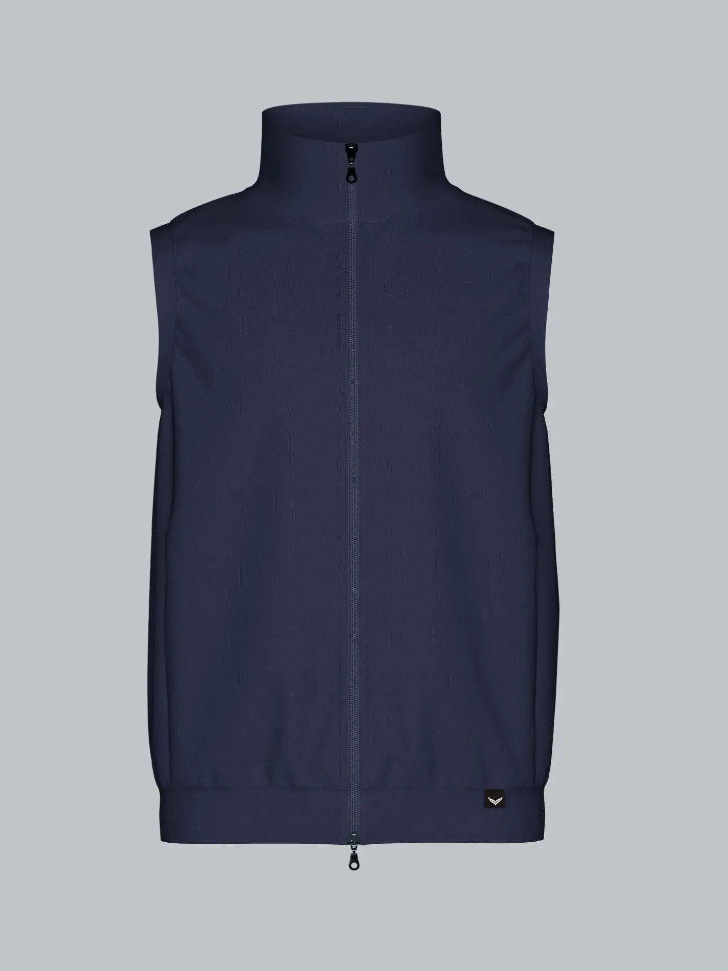 Weste aus bequemem Sweat-Material Navy